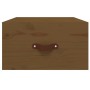 Brown honey wall-mounted bedside table 40x29.5x22 cm by vidaXL, Lockers and storage cabinets - Ref: Foro24-820992, Price: 32,...