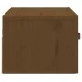 Brown honey wall-mounted bedside table 40x29.5x22 cm by vidaXL, Lockers and storage cabinets - Ref: Foro24-820992, Price: 32,...