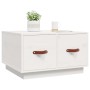Couchtisch aus massivem weißem Kiefernholz 60x53x35 cm von vidaXL, Couchtisch - Ref: Foro24-820967, Preis: 97,30 €, Rabatt: %