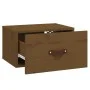Brown honey wall-mounted bedside table 40x29.5x22 cm by vidaXL, Lockers and storage cabinets - Ref: Foro24-820992, Price: 32,...