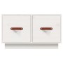 Couchtisch aus massivem weißem Kiefernholz 60x53x35 cm von vidaXL, Couchtisch - Ref: Foro24-820967, Preis: 97,30 €, Rabatt: %