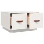 Couchtisch aus massivem weißem Kiefernholz 60x53x35 cm von vidaXL, Couchtisch - Ref: Foro24-820967, Preis: 96,05 €, Rabatt: %