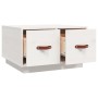 Couchtisch aus massivem weißem Kiefernholz 60x53x35 cm von vidaXL, Couchtisch - Ref: Foro24-820967, Preis: 97,30 €, Rabatt: %