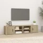 Mueble TV 2 uds madera contrachapada roble Sonoma 80x31,5x36 cm de vidaXL, Muebles TV - Ref: Foro24-819443, Precio: 74,87 €, ...