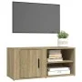 Mueble TV 2 uds madera contrachapada roble Sonoma 80x31,5x36 cm de vidaXL, Muebles TV - Ref: Foro24-819443, Precio: 74,87 €, ...