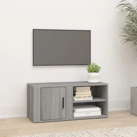 Mueble para TV madera contrachapada gris Sonoma 80x31,5x36 cm de vidaXL, Muebles TV - Ref: Foro24-819448, Precio: 44,75 €, De...