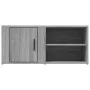 Sonoma gray plywood TV cabinet 80x31.5x36 cm by vidaXL, TV Furniture - Ref: Foro24-819448, Price: 44,75 €, Discount: %