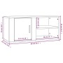 TV-Schrank aus grauem Sonoma-Sperrholz, 80 x 31,5 x 36 cm von vidaXL, TV-Möbel - Ref: Foro24-819448, Preis: 45,30 €, Rabatt: %