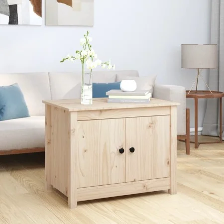 Solid pine wood coffee table 71x49x55 cm by vidaXL, Coffee table - Ref: Foro24-820926, Price: 84,81 €, Discount: %