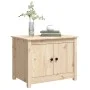 Solid pine wood coffee table 71x49x55 cm by vidaXL, Coffee table - Ref: Foro24-820926, Price: 84,81 €, Discount: %