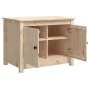 Solid pine wood coffee table 71x49x55 cm by vidaXL, Coffee table - Ref: Foro24-820926, Price: 84,81 €, Discount: %