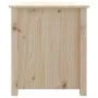 Solid pine wood coffee table 71x49x55 cm by vidaXL, Coffee table - Ref: Foro24-820926, Price: 84,81 €, Discount: %