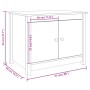 Couchtisch aus massivem Kiefernholz, 71 x 49 x 55 cm von vidaXL, Couchtisch - Ref: Foro24-820926, Preis: 85,74 €, Rabatt: %