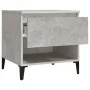 Concrete gray plywood side table 50x46x50 cm by vidaXL, Side tables - Ref: Foro24-819556, Price: 48,19 €, Discount: %