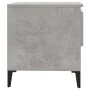 Concrete gray plywood side table 50x46x50 cm by vidaXL, Side tables - Ref: Foro24-819556, Price: 48,19 €, Discount: %