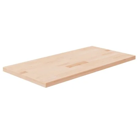 Badezimmer-Arbeitsplatte unbehandeltes Massivholz 80x40x2,5 cm von vidaXL, Arbeitsplatten - Ref: Foro24-342938, Preis: 47,47 ...