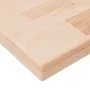 Badezimmer-Arbeitsplatte unbehandeltes Massivholz 80x40x2,5 cm von vidaXL, Arbeitsplatten - Ref: Foro24-342938, Preis: 47,47 ...