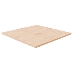 Quadratische Tischplatte unbehandeltes Eichenholz 90x90x2,5cm von vidaXL, Tischplatten - Ref: Foro24-342933, Preis: 118,22 €,...