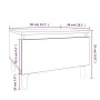 Mesa auxiliar de madera contrachapada negro 50x46x35 cm de vidaXL, Mesas auxiliares - Ref: Foro24-819502, Precio: 32,15 €, De...