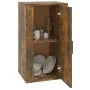 Sideboard aus geräuchertem Eichensperrholz, 40 x 33 x 70 cm von vidaXL, Sideboards - Ref: Foro24-819417, Preis: 52,59 €, Raba...