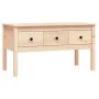 Solid pine wood coffee table 102x49x55 cm by vidaXL, Coffee table - Ref: Foro24-820941, Price: 92,83 €, Discount: %