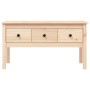 Solid pine wood coffee table 102x49x55 cm by vidaXL, Coffee table - Ref: Foro24-820941, Price: 93,86 €, Discount: %