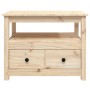 Solid pine wood coffee table 71x49x55 cm by vidaXL, Coffee table - Ref: Foro24-820936, Price: 78,03 €, Discount: %