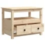 Solid pine wood coffee table 71x49x55 cm by vidaXL, Coffee table - Ref: Foro24-820936, Price: 77,37 €, Discount: %