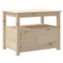 Solid pine wood coffee table 71x49x55 cm by vidaXL, Coffee table - Ref: Foro24-820936, Price: 77,37 €, Discount: %