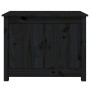 Mesa de centro de madera maciza de pino negro 71x49x55 cm de vidaXL, Mesas de centro - Ref: Foro24-820930, Precio: 82,03 €, D...
