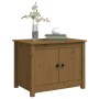 Honigbrauner Couchtisch aus massivem Kiefernholz, 71 x 49 x 55 cm von vidaXL, Couchtisch - Ref: Foro24-820929, Preis: 82,03 €...