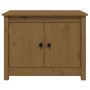 Mesa de centro de madera maciza de pino marrón miel 71x49x55 cm de vidaXL, Mesas de centro - Ref: Foro24-820929, Precio: 82,0...