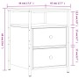 Nachttisch aus Sonoma-Eichenholzwerkstoff, 44 x 45 x 60 cm von vidaXL, Nachttische - Ref: Foro24-826005, Preis: 61,49 €, Raba...