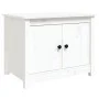 Couchtisch in Kiefer weiß massiv 71x49x55 cm von vidaXL, Couchtisch - Ref: Foro24-820927, Preis: 86,06 €, Rabatt: %