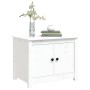 Couchtisch in Kiefer weiß massiv 71x49x55 cm von vidaXL, Couchtisch - Ref: Foro24-820927, Preis: 86,87 €, Rabatt: %