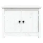 Solid white pine wood coffee table 71x49x55 cm by vidaXL, Coffee table - Ref: Foro24-820927, Price: 86,06 €, Discount: %