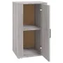 Aparador de madera contrachapada gris Sonoma 40x33x70 cm de vidaXL, Aparadores - Ref: Foro24-819418, Precio: 49,89 €, Descuen...