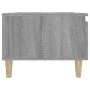 Sonoma gray plywood side table 50x46x35 cm by vidaXL, Side tables - Ref: Foro24-819512, Price: 43,25 €, Discount: %