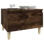 2 smoked oak plywood side tables 50x46x35 cm by vidaXL, Side tables - Ref: Foro24-819511, Price: 53,93 €, Discount: %