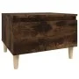 2 smoked oak plywood side tables 50x46x35 cm by vidaXL, Side tables - Ref: Foro24-819511, Price: 53,93 €, Discount: %