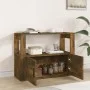 Sideboard aus geräuchertem Eichensperrholz, 80 x 30 x 60 cm von vidaXL, Sideboards - Ref: Foro24-819457, Preis: 53,41 €, Raba...