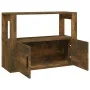 Smoked oak plywood sideboard 80x30x60 cm by vidaXL, Sideboards - Ref: Foro24-819457, Price: 53,41 €, Discount: %