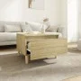 Side tables 2 units oak wood Sonoma 50x46x35 cm by vidaXL, Side tables - Ref: Foro24-819507, Price: 53,93 €, Discount: %