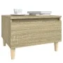 Side tables 2 units oak wood Sonoma 50x46x35 cm by vidaXL, Side tables - Ref: Foro24-819507, Price: 53,93 €, Discount: %