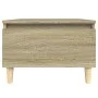 Side tables 2 units oak wood Sonoma 50x46x35 cm by vidaXL, Side tables - Ref: Foro24-819507, Price: 53,93 €, Discount: %