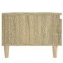 Beistelltische 2 Stück Eichenholz Sonoma 50x46x35 cm von vidaXL, Seitentische - Ref: Foro24-819507, Preis: 54,39 €, Rabatt: %