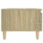 Side tables 2 units oak wood Sonoma 50x46x35 cm by vidaXL, Side tables - Ref: Foro24-819507, Price: 53,93 €, Discount: %