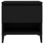 Beistelltische 2 Stück Sperrholz schwarz 50x46x50 cm von vidaXL, Seitentische - Ref: Foro24-819551, Preis: 60,16 €, Rabatt: %