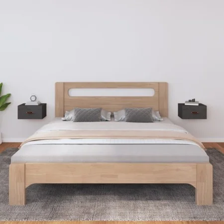 Wall bedside table 2 pcs gray 40x29.5x22 cm by vidaXL, Lockers and storage cabinets - Ref: Foro24-820991, Price: 55,07 €, Dis...