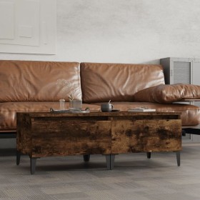 Side tables 2 units smoked oak plywood 50x46x35 cm by vidaXL, Side tables - Ref: Foro24-819527, Price: 68,09 €, Discount: %